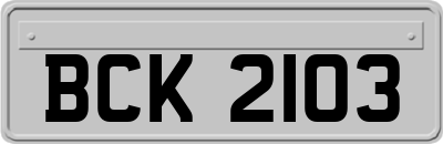 BCK2103