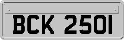 BCK2501
