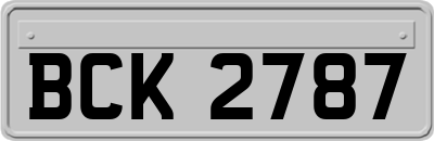 BCK2787