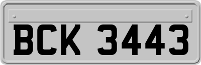 BCK3443