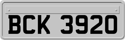 BCK3920