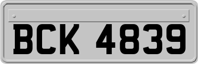 BCK4839