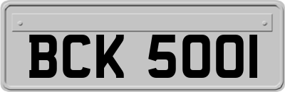 BCK5001