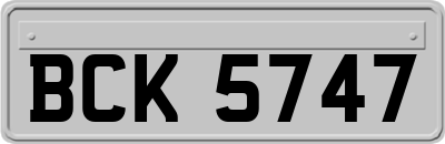BCK5747