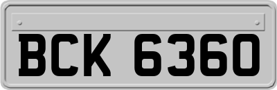 BCK6360