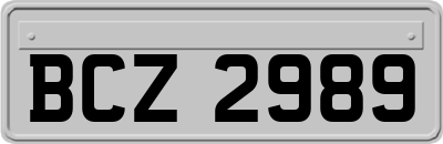 BCZ2989