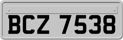 BCZ7538