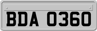 BDA0360