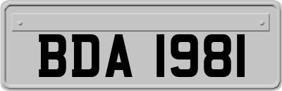 BDA1981