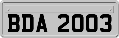 BDA2003