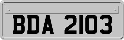 BDA2103