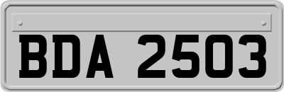 BDA2503