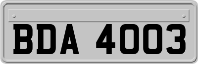 BDA4003