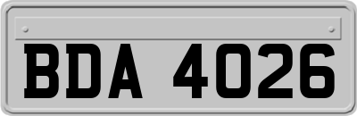 BDA4026