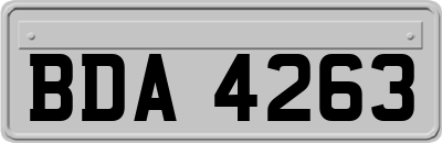 BDA4263