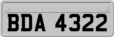 BDA4322