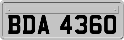 BDA4360