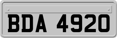 BDA4920