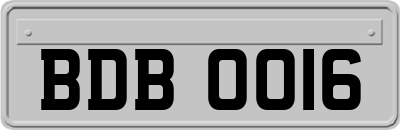 BDB0016