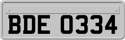 BDE0334