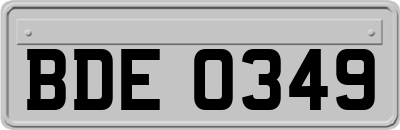 BDE0349