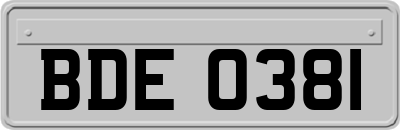 BDE0381