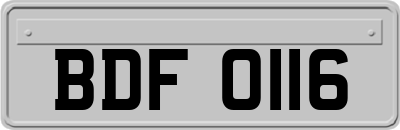 BDF0116