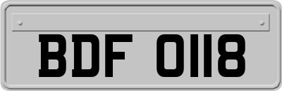 BDF0118