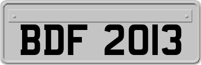 BDF2013