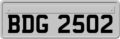 BDG2502