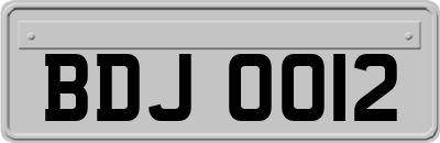 BDJ0012
