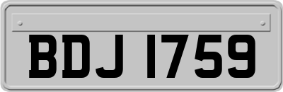 BDJ1759