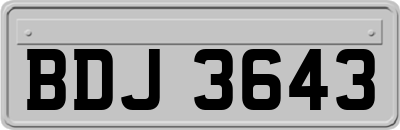 BDJ3643