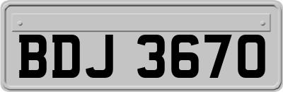 BDJ3670