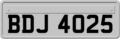 BDJ4025