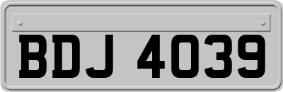 BDJ4039