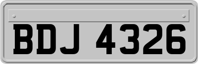 BDJ4326