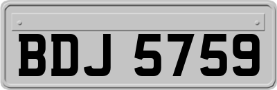 BDJ5759