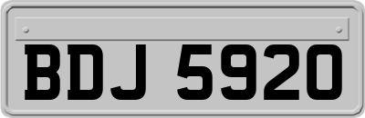 BDJ5920