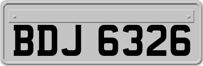 BDJ6326