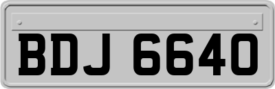 BDJ6640