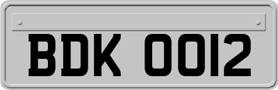 BDK0012