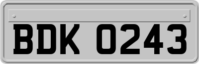 BDK0243