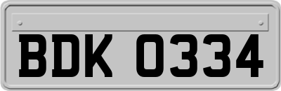 BDK0334