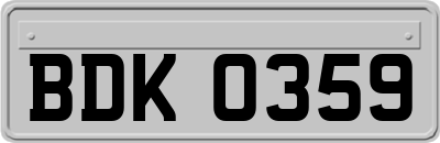 BDK0359