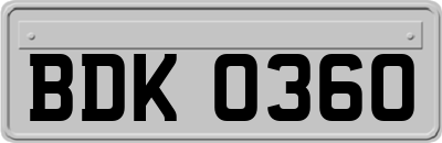 BDK0360