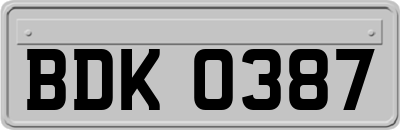 BDK0387