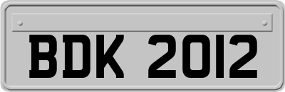 BDK2012