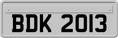BDK2013