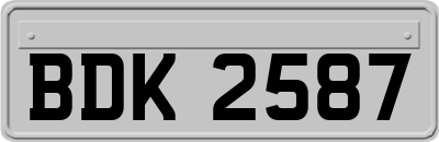 BDK2587